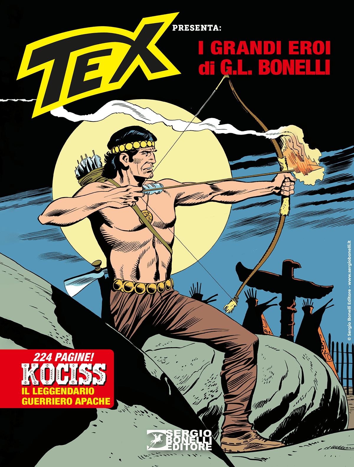 Tex Presenta: I Grandi Eroi di G. L. Bonelli - Collana Almanacchi 189 - Sergio Bonelli Editore - Italiano