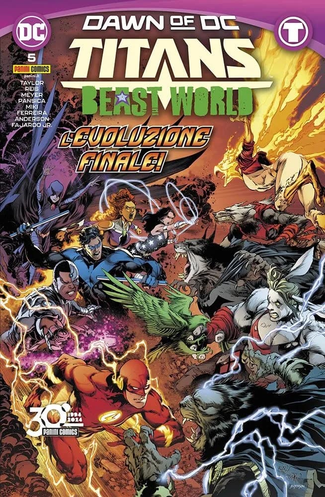 Titans - Beast World 5 - DC Crossover 40 - Panini Comics - Italiano