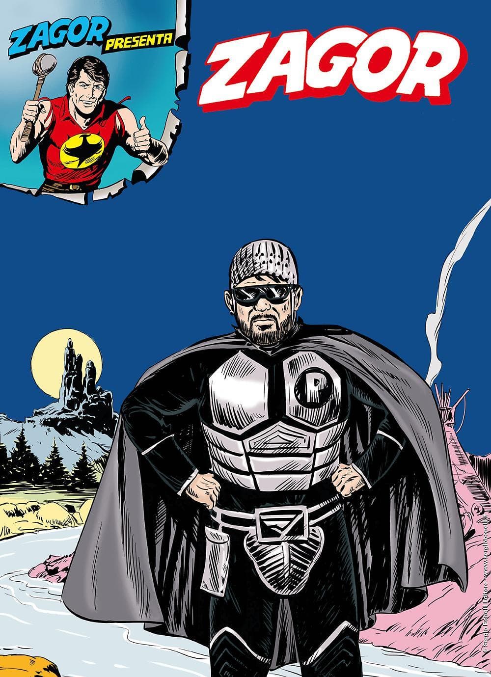 Zagor 712 - L'Inferno dei Vivi - Variant Lenticolare Lillo Lucca Comics 2024 - Zenith Gigante 763 - Sergio Bonelli Editore - Italiano