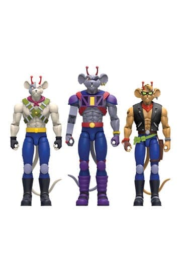 Biker Mice From Mars Action Figures 17 cm Assortment (6)