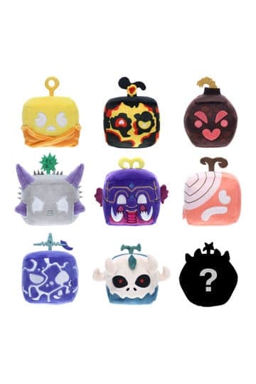 Blox Fruits Plush Figures 10 cm Mystery Plush Series 2 Display (9)