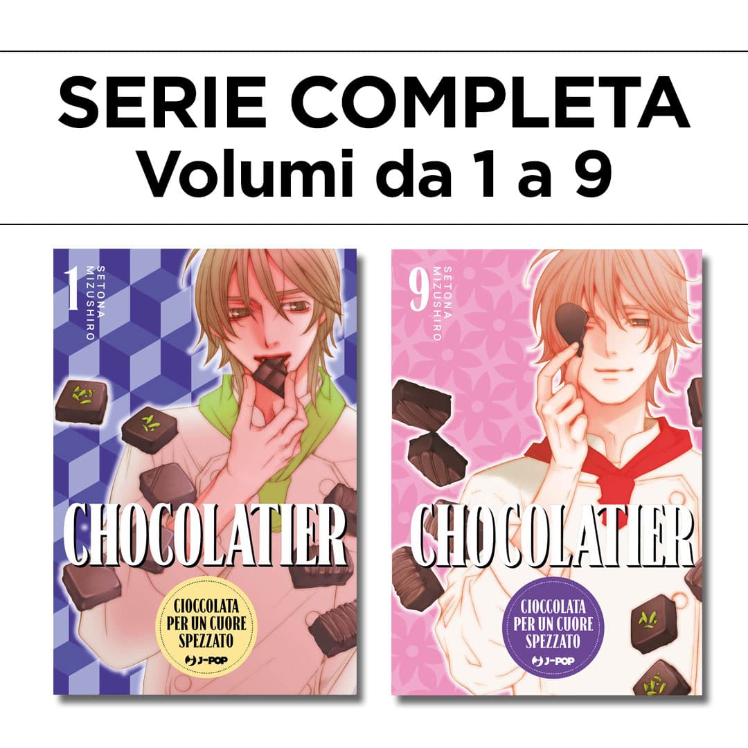 Chocolatier 1/9 - Serie Completa - Jpop - Italiano