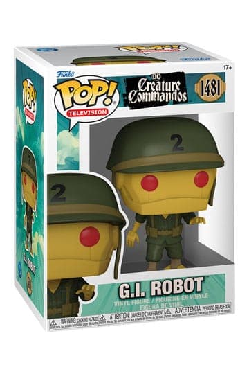 Creature Commandos Funko POP! TV Vinyl Figure G.I. Robot 9 cm #1481 - Television