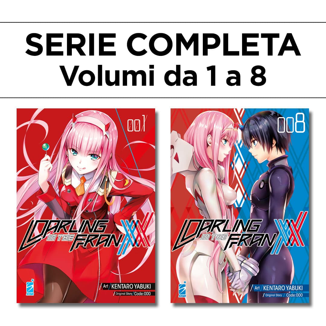 Darling in the Franxx 1/8 - Serie Completa - Edizioni Star Comics - Italiano