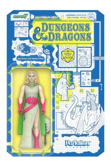 Dungeons & Dragons ReAction Action Figure Wave 04 Sorceress Glow in the Dark 10 cm