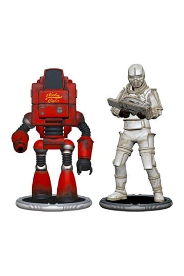 Fallout Mini Figures 2-Pack Set B Nukatron & Synth 7 cm