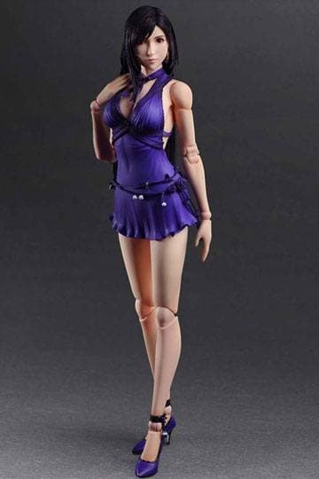 Final Fantasy VII Remake Play Arts Kai Action Figure Tifa Lockhart Dress Ver. 25 cm