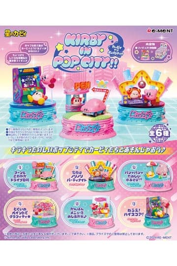 Kirby Mini Figures Kirby in Pop City Display (6)