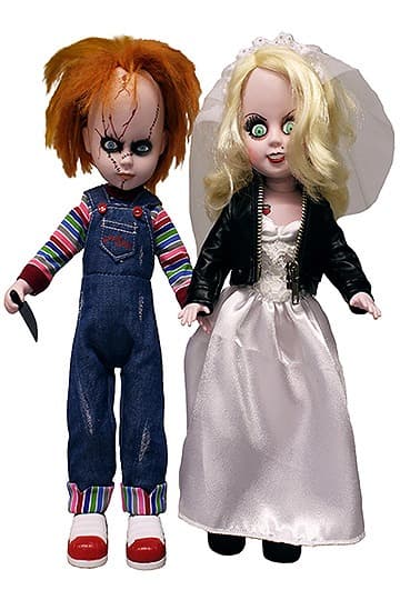 Living Dead Chucky & Tiffany Doll Set 25 cm