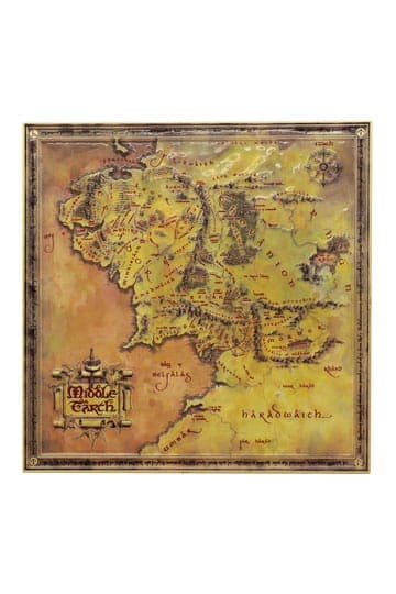 Lord of the Rings Replica Map Limited Edition