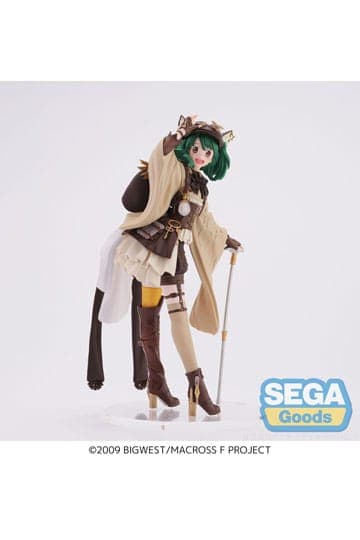 Macross Frontier FIGURIZMa PVC Statue Ranka Lee Oshare Macross Revolution Ver. 17 cm