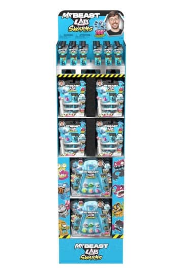 Mr. Beast Lab Swarms Mini Figures 12-pack 3 cm Display (50)