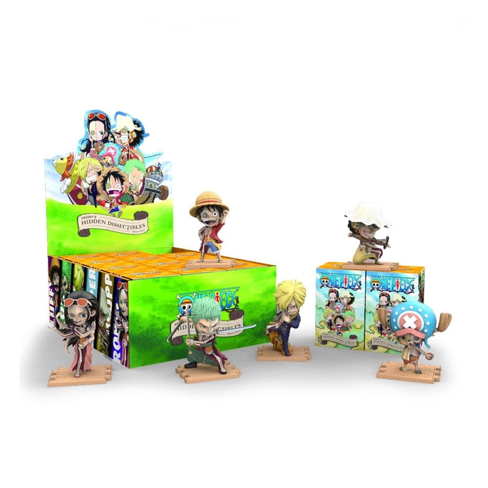 One Piece - Freeny's Hidden Dissectible Blind Box Serie 1 (1 Random Figure)