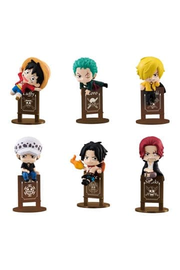 One Piece Ochatomo Series Trading Figure Pirates Party 4 cm Assortment (8)