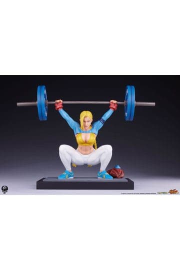 Street Fighter Premier Series Statue 1/4 Cammy: Powerlifting Alpha 41 cm