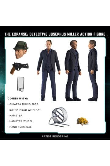 The Expanse Action Figure Detective Josephus Miller 20 cm