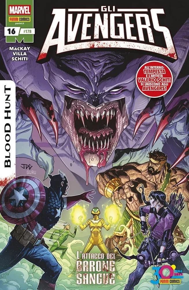 Avengers 16 - I Vendicatori 178 - Panini Comics - Italiano