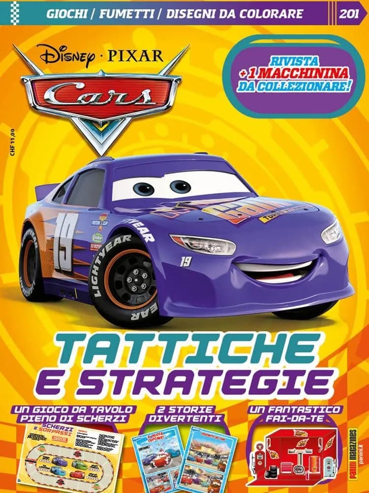 Cars Magazine 201 - Pixar Fun 201 - Panini Comics - Italiano