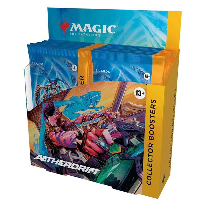 Collector Booster Display Box 12 Buste - Aetherdrift - Magic: The Gathering - Inglese