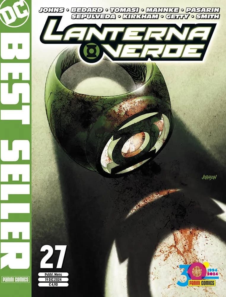 Lanterna Verde di Geoff Johns 27 - DC Best Seller Nuova Serie 48 - Panini Comics - Italiano