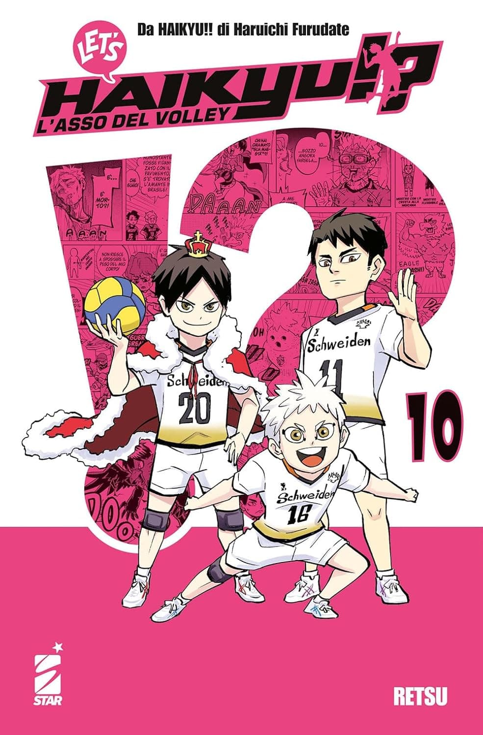Let's Haikyu!?! 10 - Target 161 - Edizioni Star Comics - Italiano