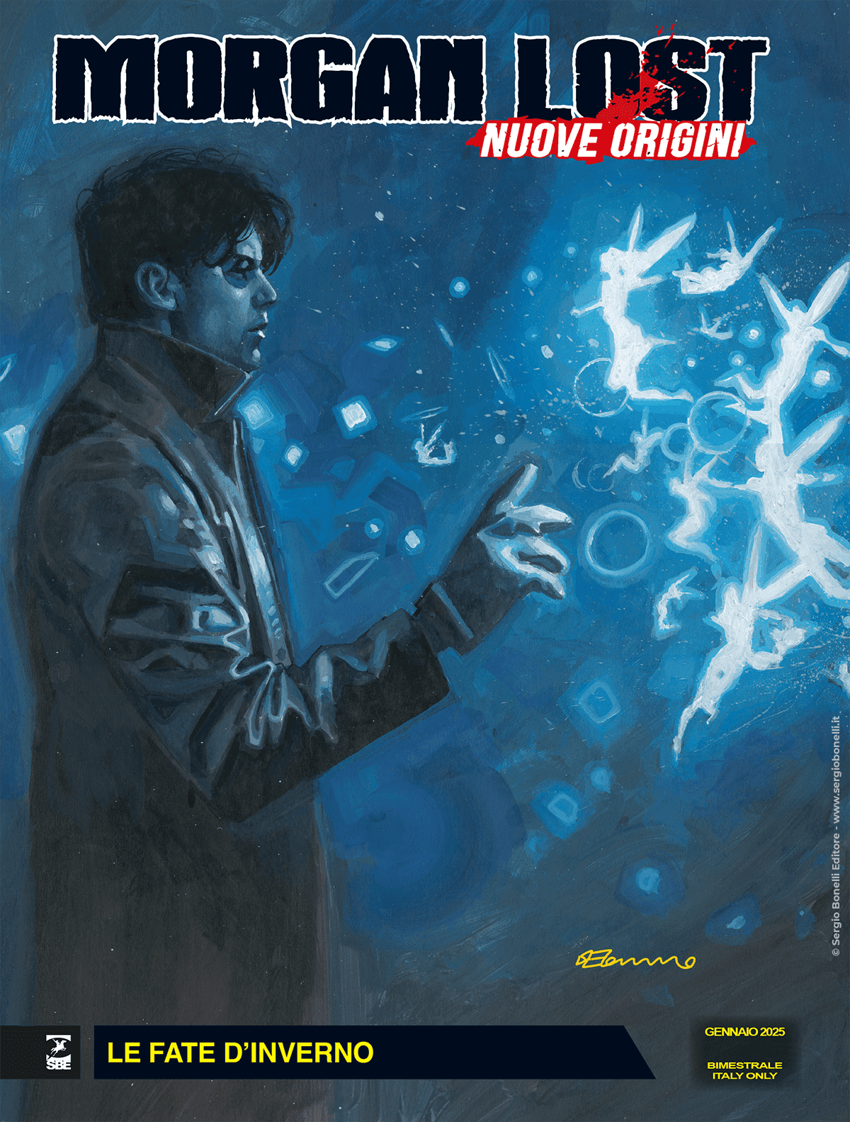 Morgan Lost - Nuove Origini 9 - Le Fate d'Inverno - Morgan Lost 77 - Sergio Bonelli Editore - Italiano