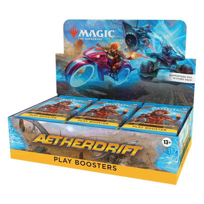 Play Booster Display Box 30 Buste - Aetherdrift - Magic: The Gathering - Inglese