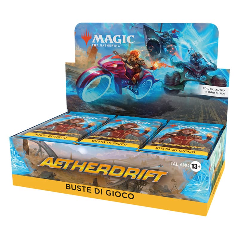 Play Booster Display Box 30 Buste - Aetherdrift - Magic: The Gathering - Italiano