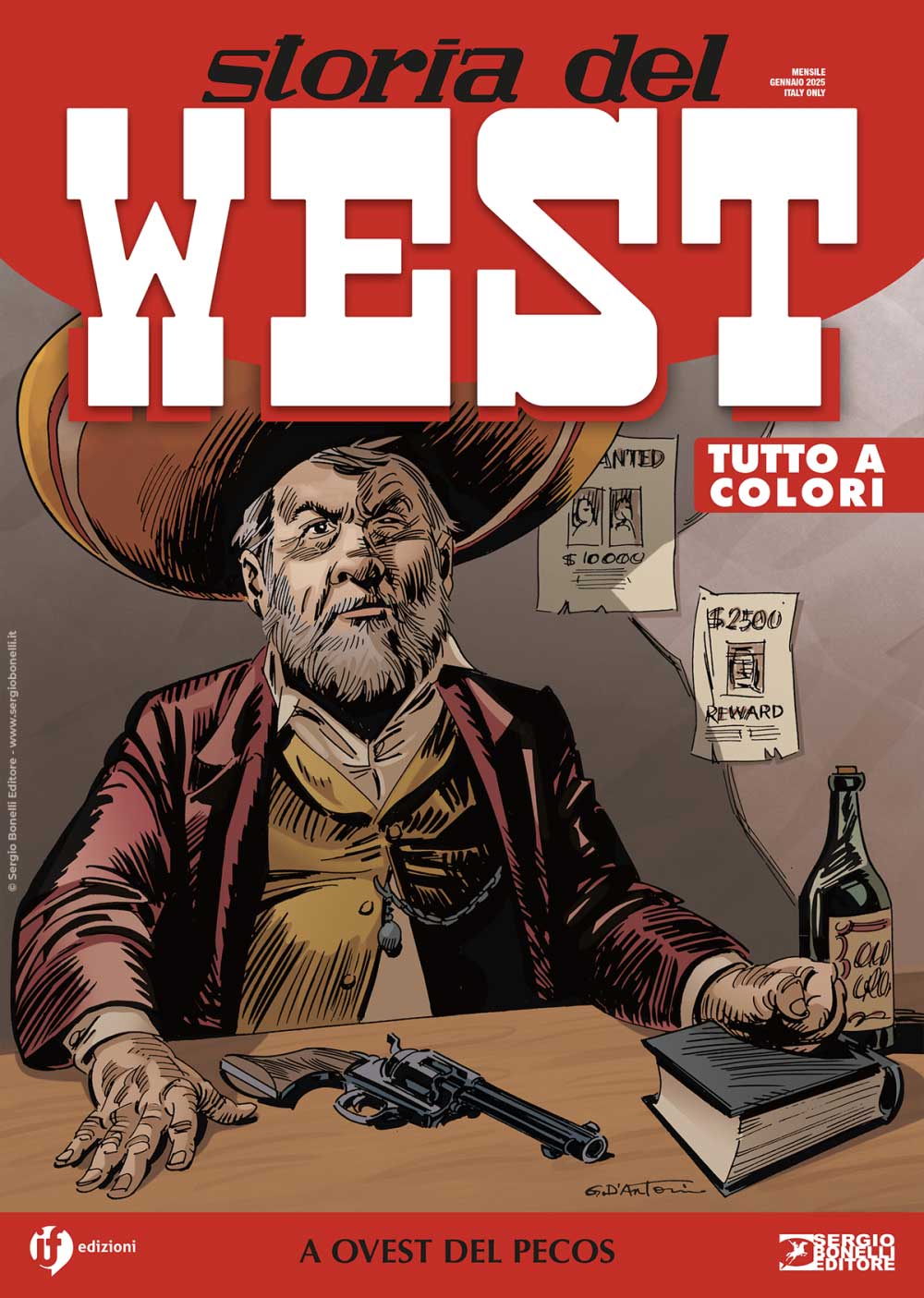 Storia del West 70 - A Ovest del Pecos - Sergio Bonelli Editore - Italiano