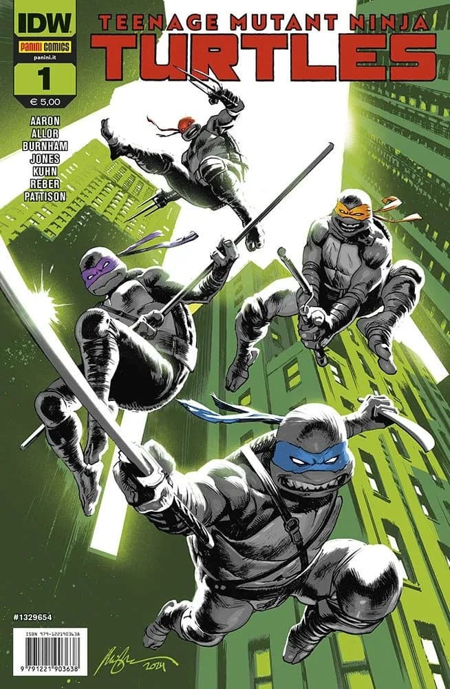 Teenage Mutant Ninja Turtles 1 - Panini Comics - Italiano
