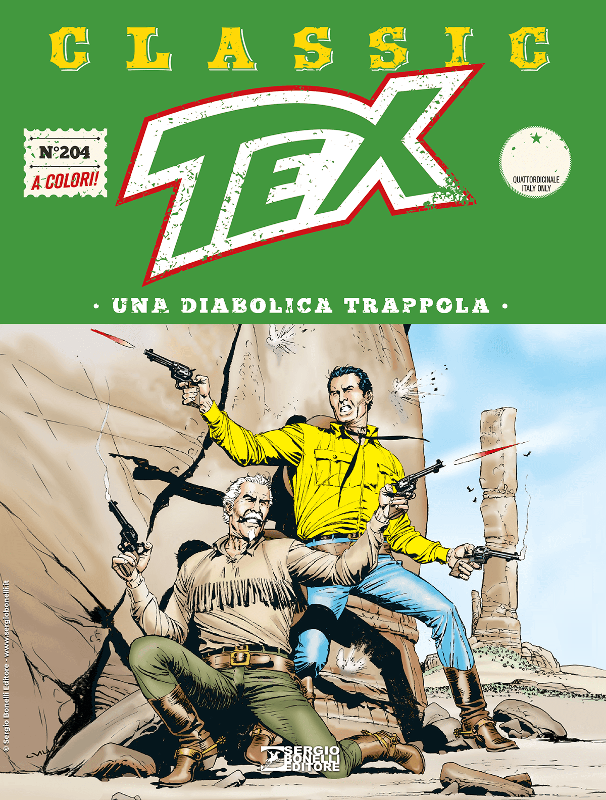 Tex Classic 204 - Una Diabolica Trappola - Sergio Bonelli Editore - Italiano