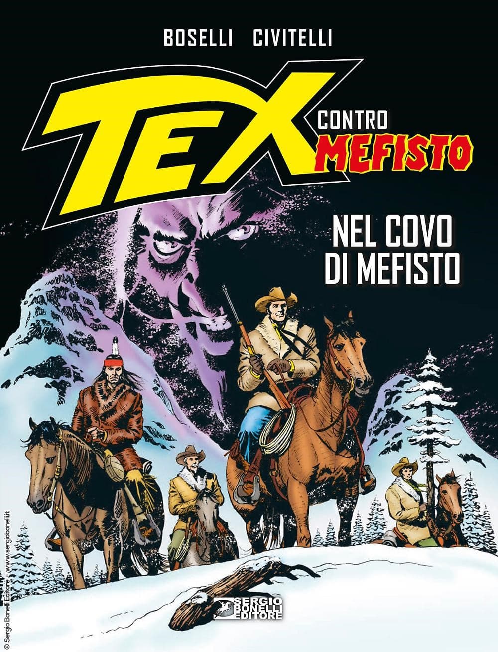 Tex Contro Mefisto - Nel Covo di Mefisto - Sergio Bonelli Editore - Italiano