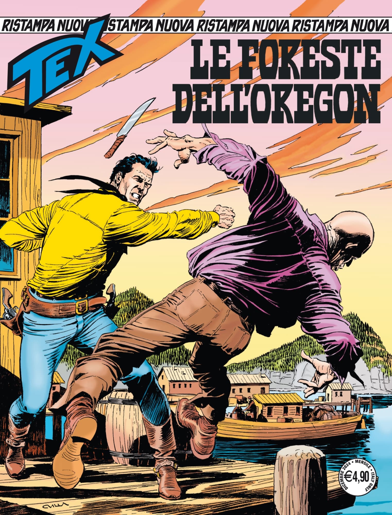 Tex Nuova Ristampa 513 - Le Foreste dell'Oregon - Sergio Bonelli Editore - Italiano