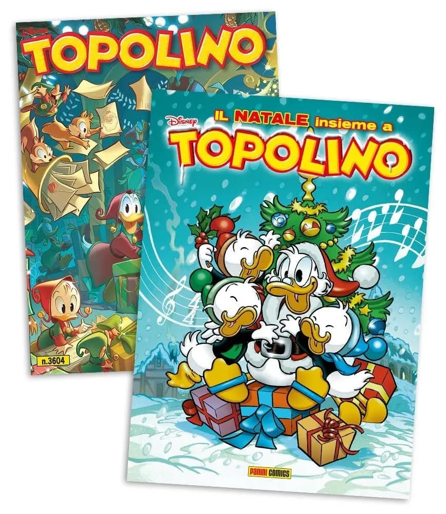 Topolino - Supertopolino 3604 + Topolibro "Il Natale Insieme a Topolino" - Panini Comics - Italiano