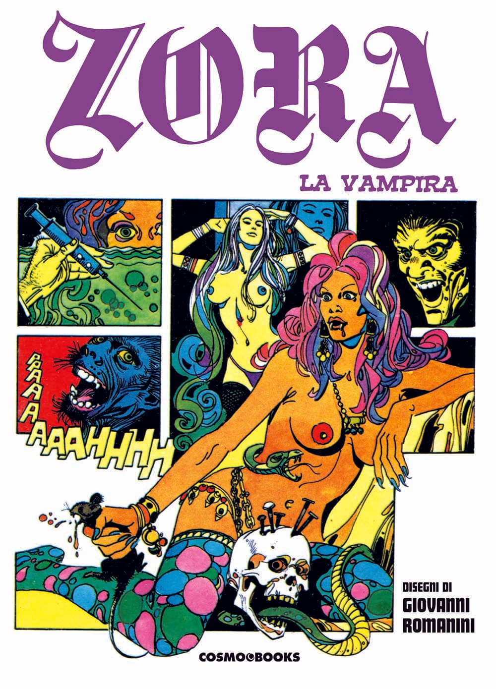 Zora la Vampira - Disegni di Giovanni Romanini - Cosmo Books - Editoriale Cosmo - Italiano
