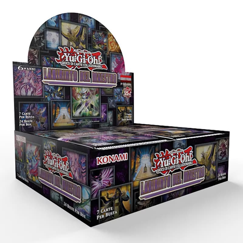 Box da 24 Buste Yu-Gi-Oh! Labirinto del Maestro - Maze of the Master - 1a Edizione - Italiano