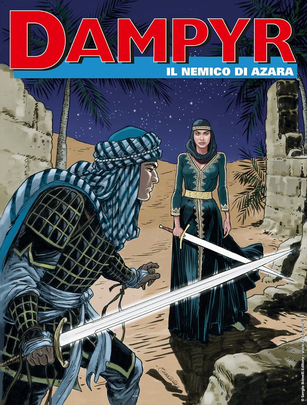 Dampyr 299 - Il Nemico di Azara - Sergio Bonelli Editore - Italiano