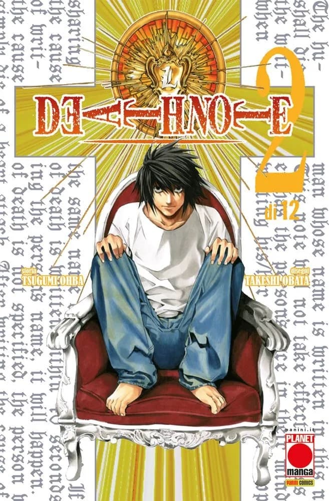 Death Note 2 - Dodicesima Ristampa - Panini Comics - Italiano