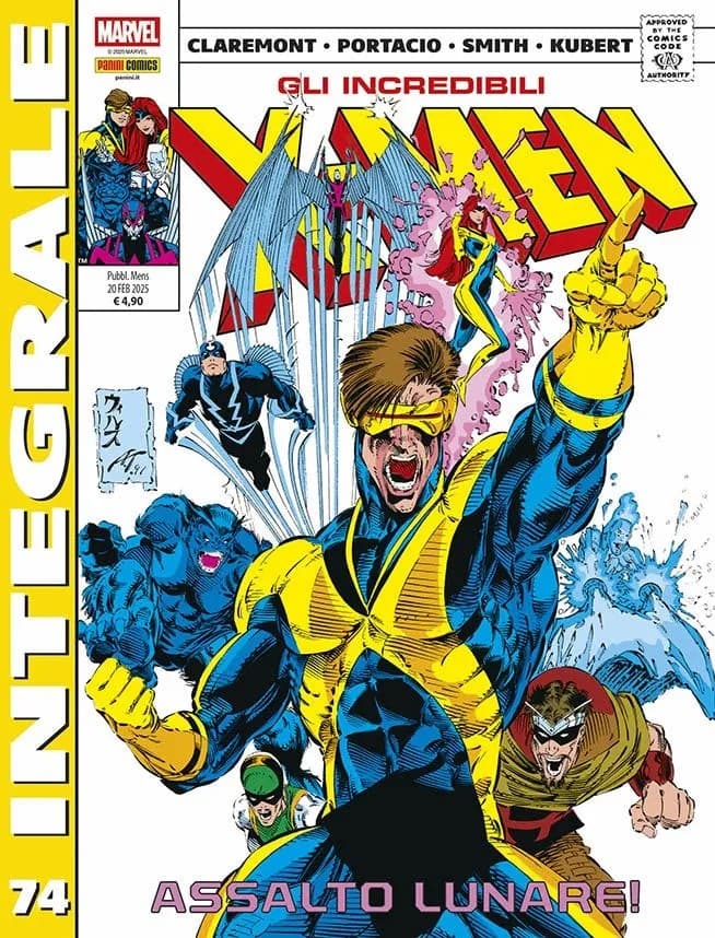 Gli Incredibili X-Men di Chris Claremont 74 - Marvel Integrale - Panini Comics - Italiano