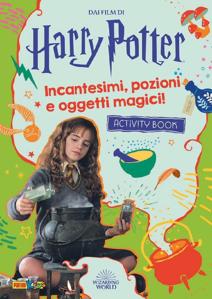 Harry Potter - Incantesimi, Pozioni e Oggetti Magici!: Activity Book - Panini Fun 53 - Panini Comics - Italiano