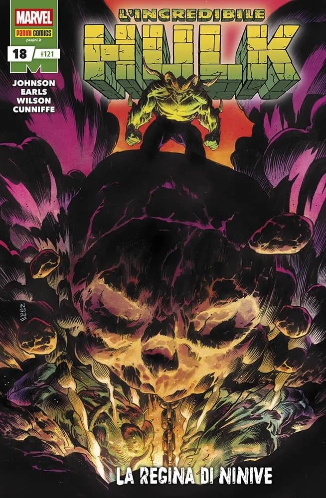 L'Incredibile Hulk 18 - Hulk e i Difensori 121 - Panini Comics - Italiano