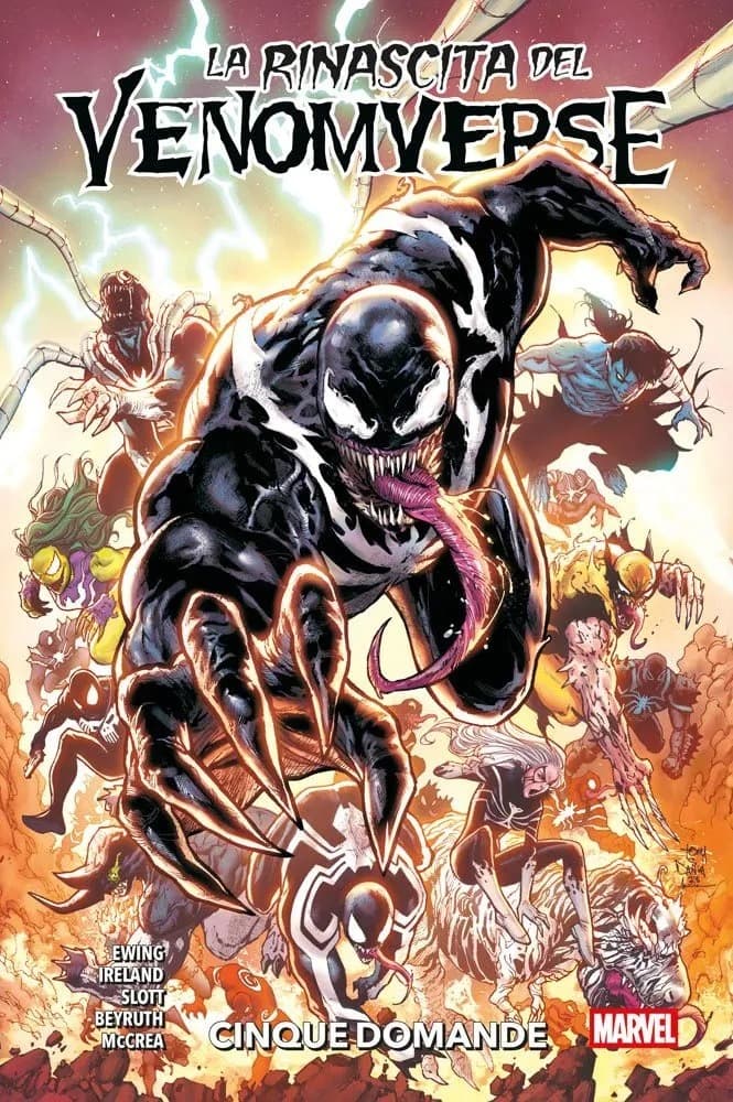 La Rinascita del Venomverse - Cinque Domande - Marvel Collection - Panini Comics - Italiano