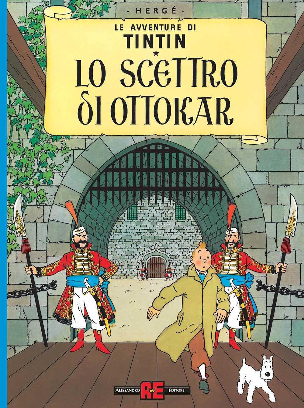 Le Avventure di Tintin - Lo Scettro di Ottokar - Alessandro Editore - Editoriale Cosmo - Italiano