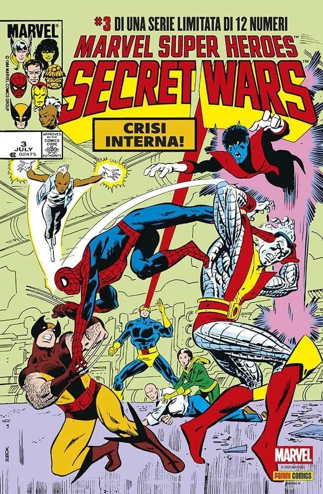 Marvel Super Heroes Secret Wars 3 - Marvel Replica Edition - Panini Comics - Italiano