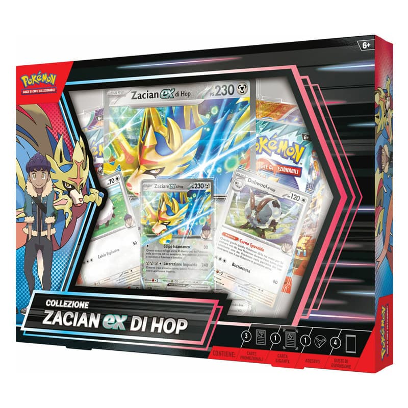 Pokémon Collezione Zacian EX di Hop - Italiano