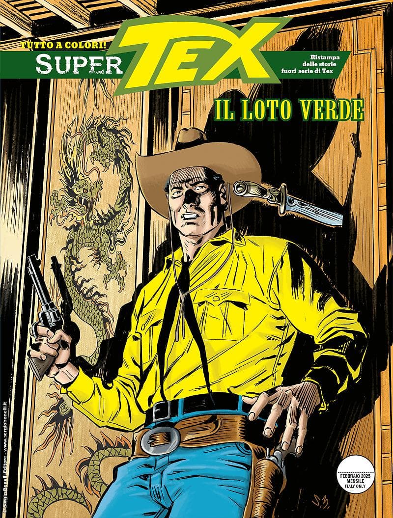 Super Tex 40 - Il Loto Verde - Sergio Bonelli Editore - Italiano