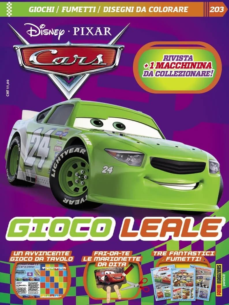 Cars Magazine 203 - Pixar Fun 203 - Panini Comics - Italiano