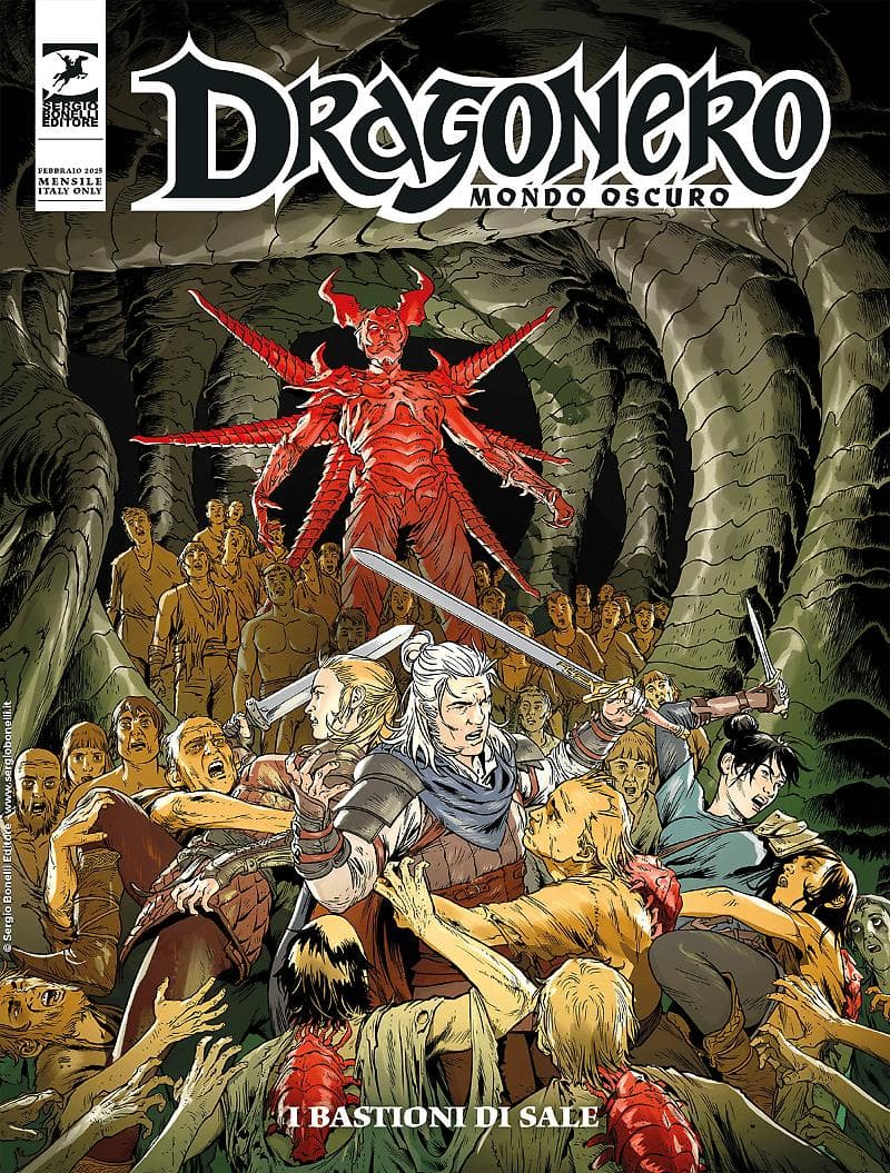Dragonero - Mondo Oscuro 28 (141) - I Bastioni di Sale - Sergio Bonelli Editore - Italiano