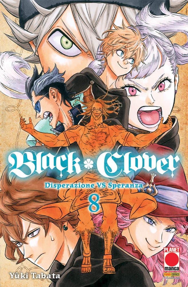 Black Clover 8 - Seconda Ristampa - Panini Comics - Italiano