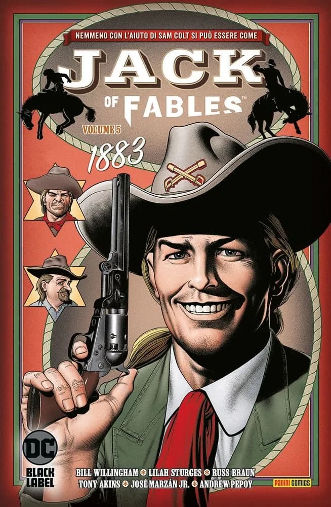 Jack of Fables Vol. 5 - 1883 - DC Black Label Hits - Panini Comics - Italiano